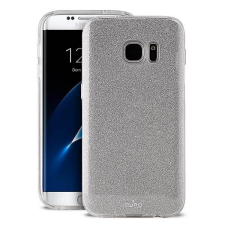 Puro Glitter Shine Samsung G955 S8 Plus ezüst tok tok és táska