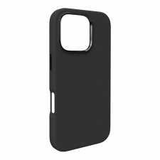 Puro Icon Mag Pro MagSafe szilikon tok iPhone 16 Pro telefonhoz - fekete tok és táska