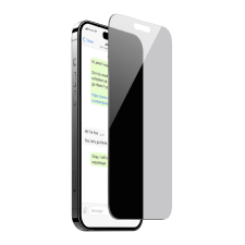 Puro Privacy betekintésvédett edzett üveg iPhone 16 / iPhone 15 mobiltelefon kellék