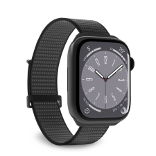 Puro Sport nylon szíj Apple Watchhoz 38 / 40 / 41 mm - fekete okosóra kellék