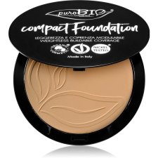 puroBIO Cosmetics Compact Foundation kompakt púderes make-up SPF 10 árnyalat 03 9 g smink alapozó