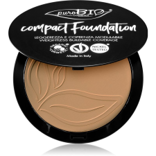 puroBIO Cosmetics Compact Foundation kompakt púderes make-up SPF 10 árnyalat 04 9 g smink alapozó