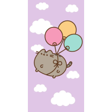 Pusheen cica 100% pamut törölköző 70x140cm lakástextília