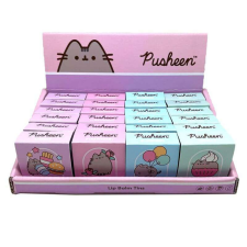  Pusheen cicás ajakbalzsam tégelyben, Pusheen Macska, 4 féle szépségszalon