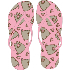 Pusheen Pink gyerek papucs, Flip-Flop 25-34 gyerek papucs, mamusz