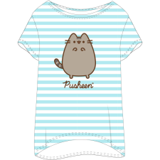  Pusheen Striped női rövid hálópóló XS gyerek póló
