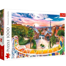  Puzzle 1000 darabos naplemente Barcelona felett puzzle, kirakós