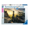  Puzzle 1000 db - Erleuchtung-Elbsandsteing
