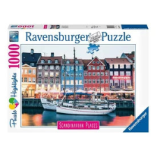  Puzzle 1000 db - Koppenhága, Dánia puzzle, kirakós