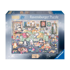  Puzzle 1000 db - Őrült macskák Karácsonya puzzle, kirakós