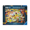  Puzzle 1000 db - Szorgos madárkák