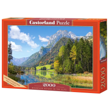 Puzzle 2000 darabos alpesi menedék puzzle, kirakós