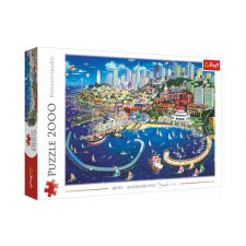 Puzzle 2000 darabos San Francisco-öböl puzzle, kirakós