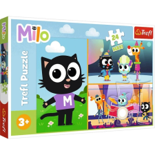 Puzzle 24 elem Maxi kalandok Milo kis cicával puzzle, kirakós