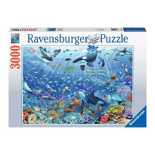  Puzzle 3000 db - Színes víz alatti szórakozás puzzle, kirakós
