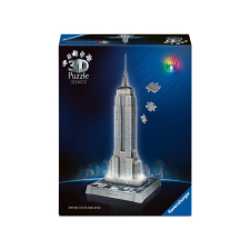  Puzzle 3D 216 db Iconics - Emire State building világítós puzzle, kirakós