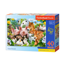 Puzzle 40 db. MAXI Farm Friends puzzle, kirakós