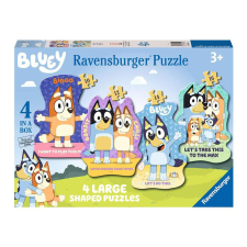  Puzzle 4 db - Bluey (15141) puzzle, kirakós