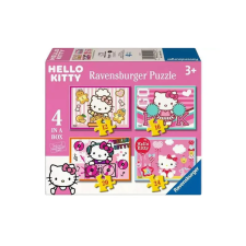  Puzzle 4in1 - Hello Kitty plüssfigura