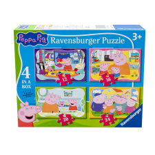  Puzzle 4in1 - Peppa malac (82274) puzzle, kirakós