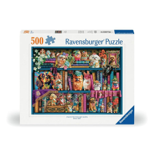  Puzzle 500 db - Kedves porcelán kutyusok (82273) puzzle, kirakós