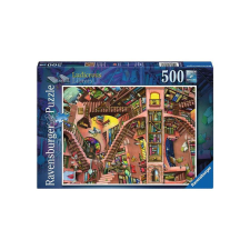  Puzzle 500 db - Nevetséges könyvtár (73321) puzzle, kirakós