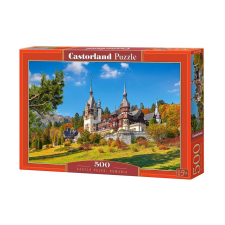  Puzzle 500 db. Peles vára, Románia puzzle, kirakós
