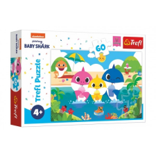 Puzzle Baby Shark a családi nyaralás 60 darabos puzzle, kirakós