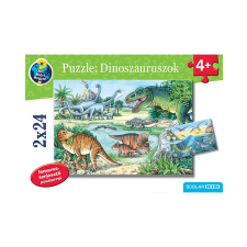  Puzzle: Dinoszauruszok gyermek- és ifjúsági könyv