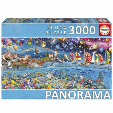  Puzzle Educa Panorama de la Vida 3000 Darabok puzzle, kirakós