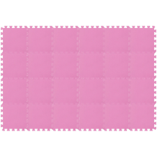  Puzzle habszivacs játszószőnyeg szett Pink 180x120cm játszószőnyeg