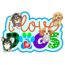 Puzzle – I love dogs (120 db-os) puzzle, kirakós