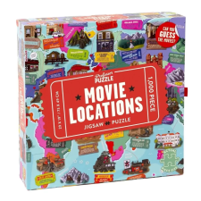  Puzzle játék 1000 darabos Filmes helyszínek puzzle, kirakós