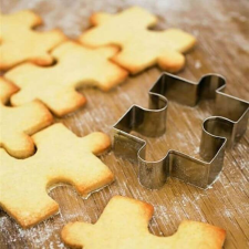 Puzzle keksz forma (4 db) sütés és főzés