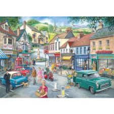 Puzzle kereskedelmi témával 1000 darabbal puzzle, kirakós