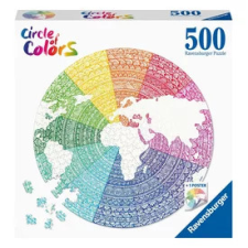  Puzzle kör 500 db - Mandala puzzle, kirakós