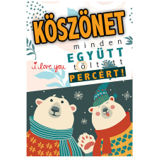 Puzzle – Köszönet minden együtt töltött percért ... üzenettel (120 db-os) puzzle, kirakós
