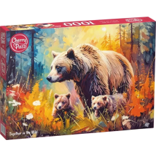  Puzzle Közösen a vadonban 1000 darab puzzle, kirakós
