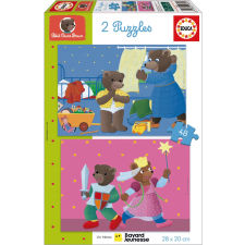  Puzzle Petit Mackó Kicsi 2x48 darab puzzle, kirakós