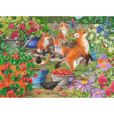 Puzzle Rókás hölgyek 1000 darab puzzle, kirakós