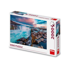 Puzzle Selfoss Waterfall, 2000 db - DINÓJÁTÉKOK puzzle, kirakós