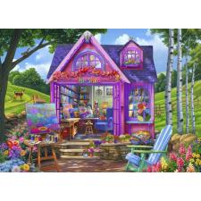 Puzzle Stúdió a kunyhóban 500 darab puzzle, kirakós