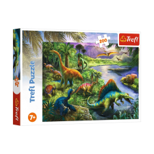 Puzzle,Trefl 200 darabos Trefl 13281 ragadozó dinoszauruszok puzzle puzzle, kirakós