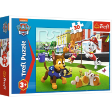 PUZZLE TREFL 30 KISKUTYA ŐRJÁRAT KISKUTYÁK AKCIÓBAN puzzle, kirakós