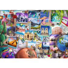 Puzzle TREFL Premium Plus Teaidő: Utazások Emlékei 500 Darab puzzle, kirakós