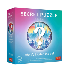 Puzzle,Trefl Puzzle – 1000 Premium Plus – Secret Puzzle: Aurora – Trefl 12105 puzzle, kirakós
