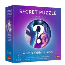 Puzzle,Trefl Puzzle – 1000 Premium Plus – Secret Puzzle: Deepdive – Trefl 12103 puzzle, kirakós