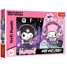 Puzzle,Trefl Rejtvény - 160 - Kuromi szabályok - Hello Kitty Trefl 15430 puzzle, kirakós