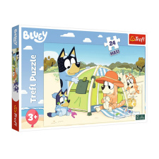 Puzzle,Trefl Rejtvény 24db Maxi Bluey Wonderful Day Trefl 14357 puzzle, kirakós