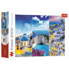 Puzzle,Trefl Rejtvény - 3000 - Görög ünnep, Trefl 33073 puzzle, kirakós